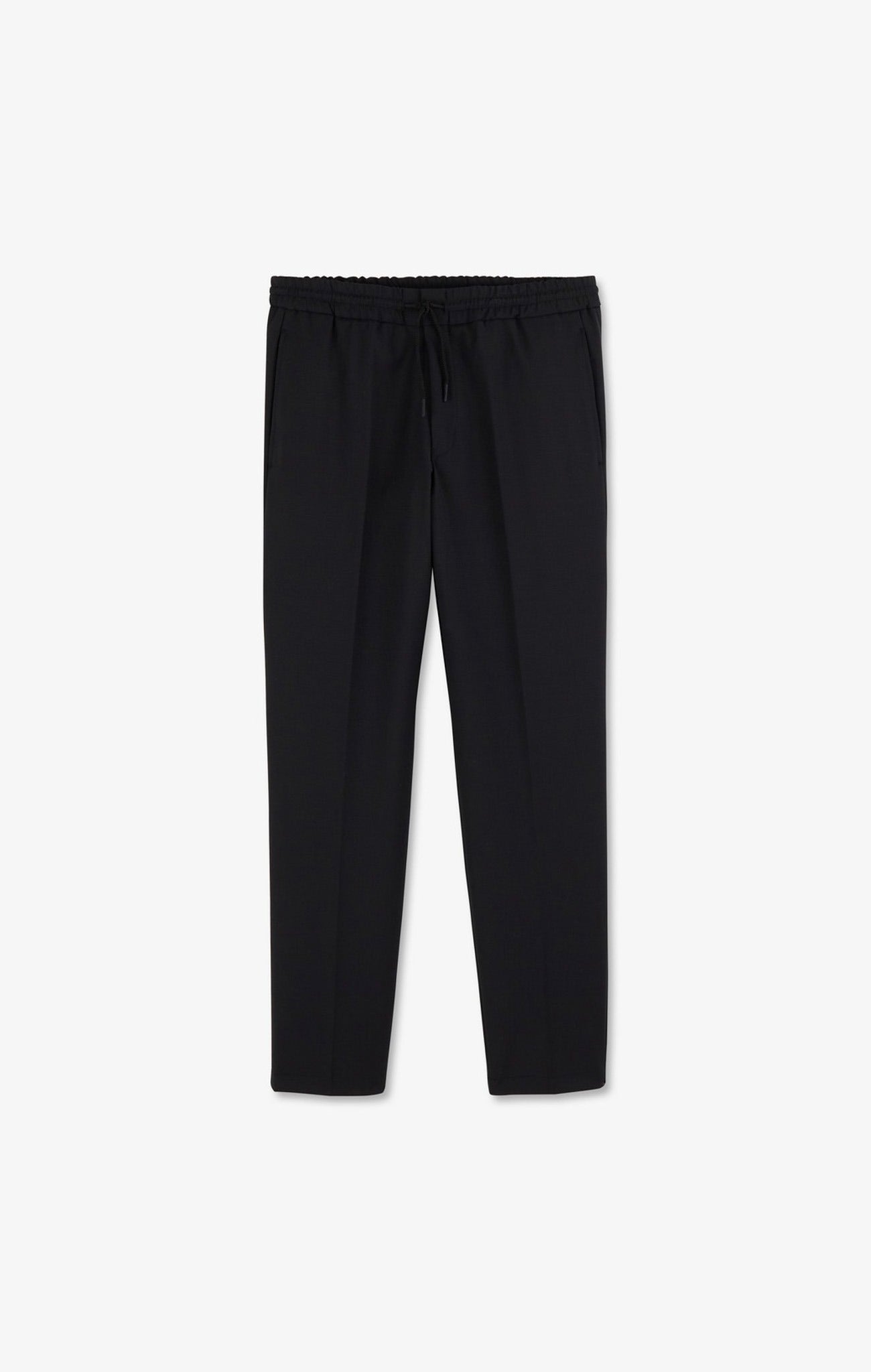 Pantalon taille élastiquée noir