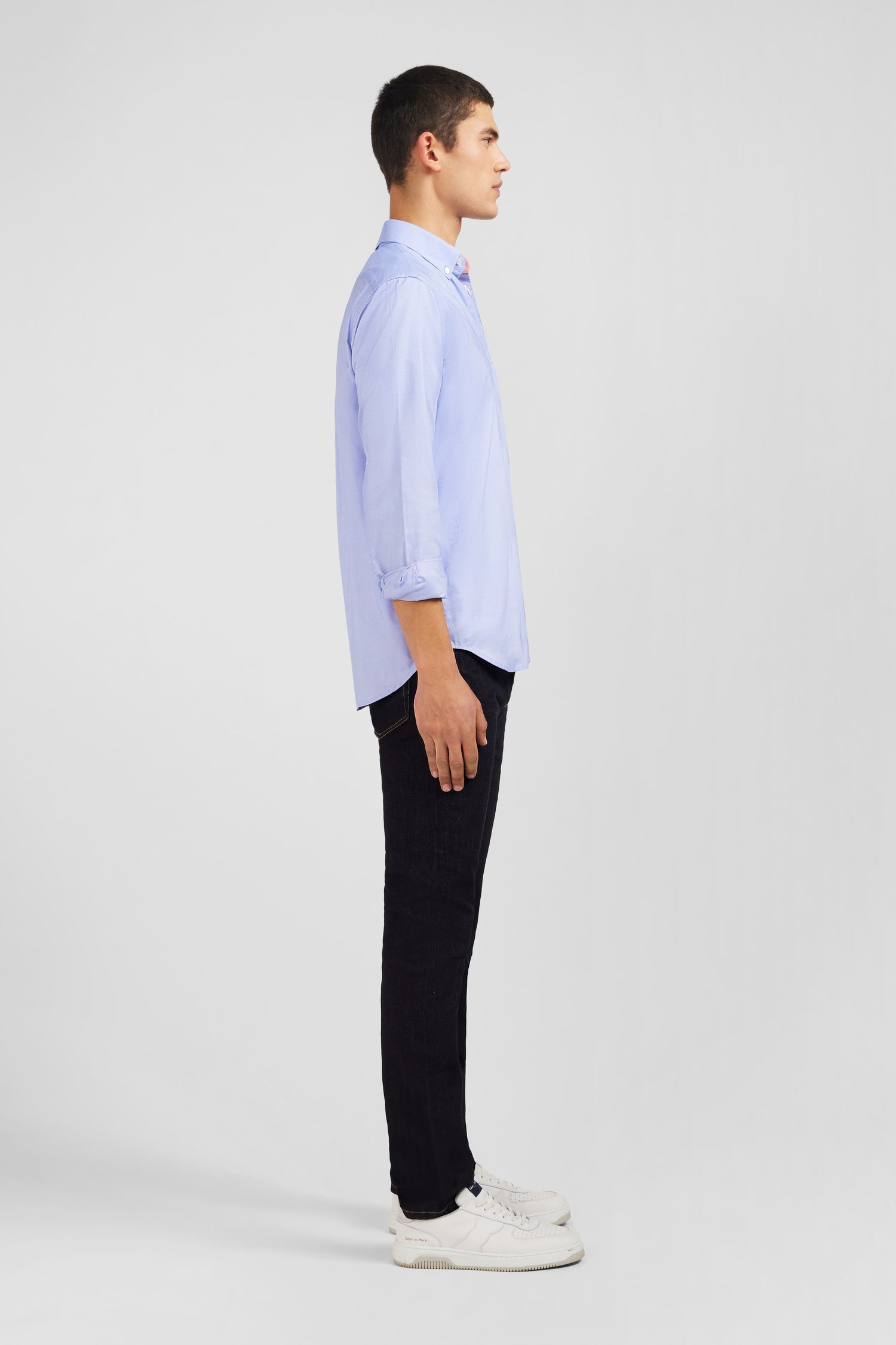 Blue cotton shirt