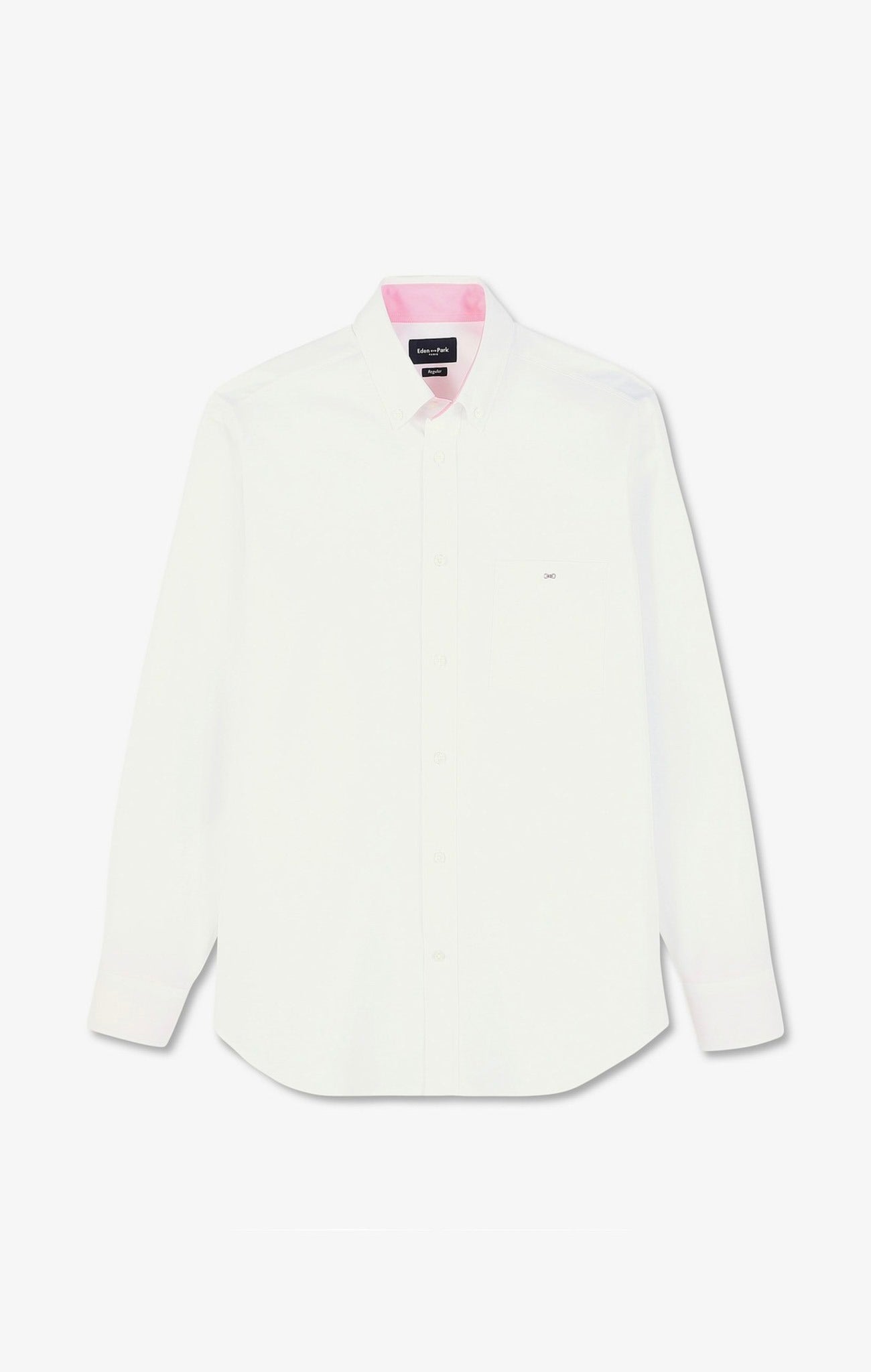 Chemise blanche en twill de coton