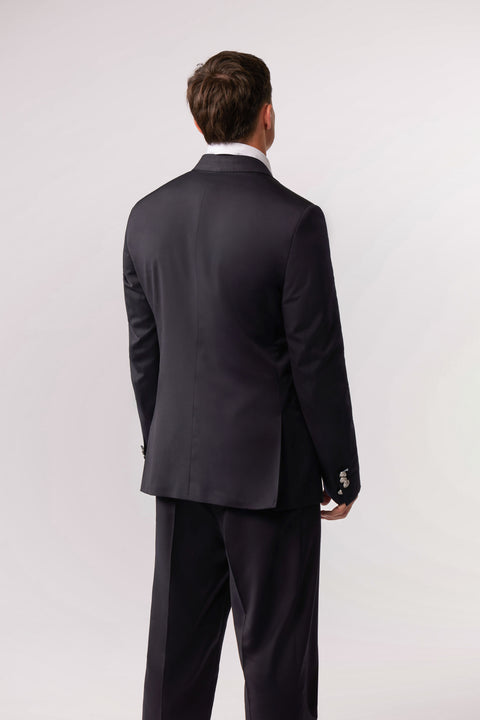 Blazer en laine bleu marine Eden Park x Racing 92 - Image 3