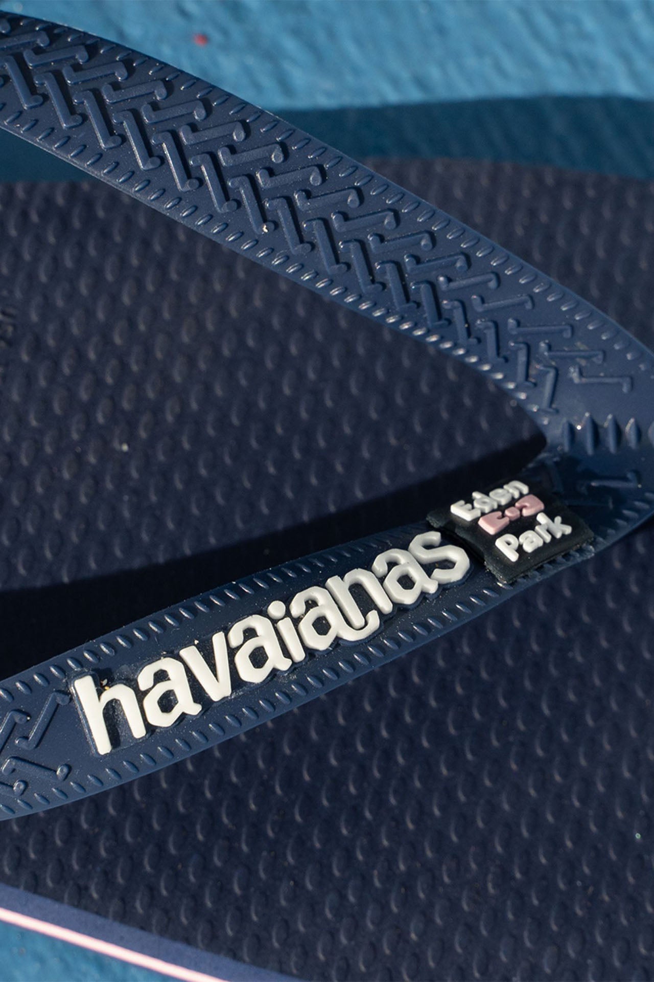 Tongs bleu marine