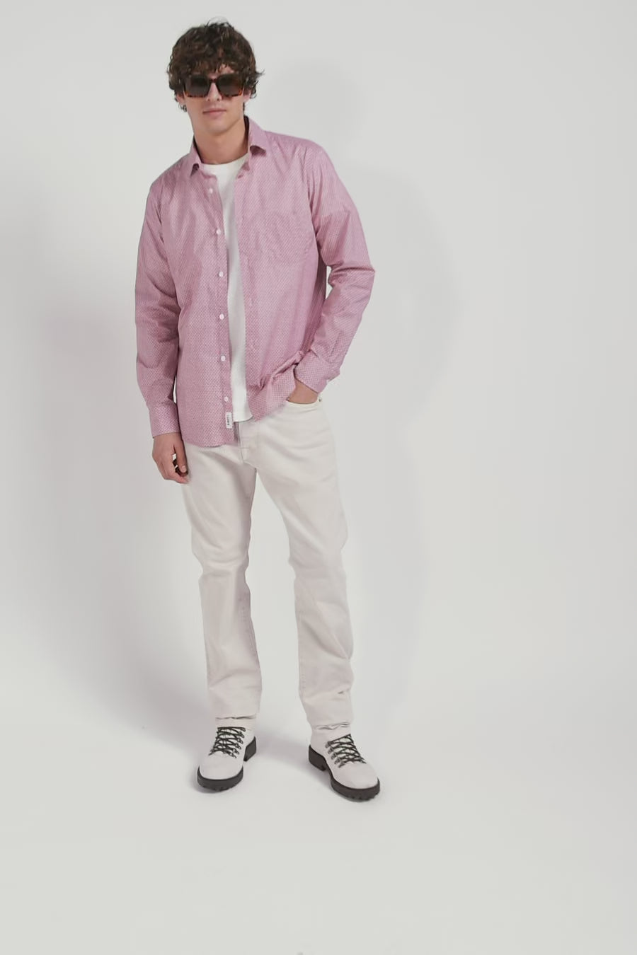 Chemise eden park rose outlet