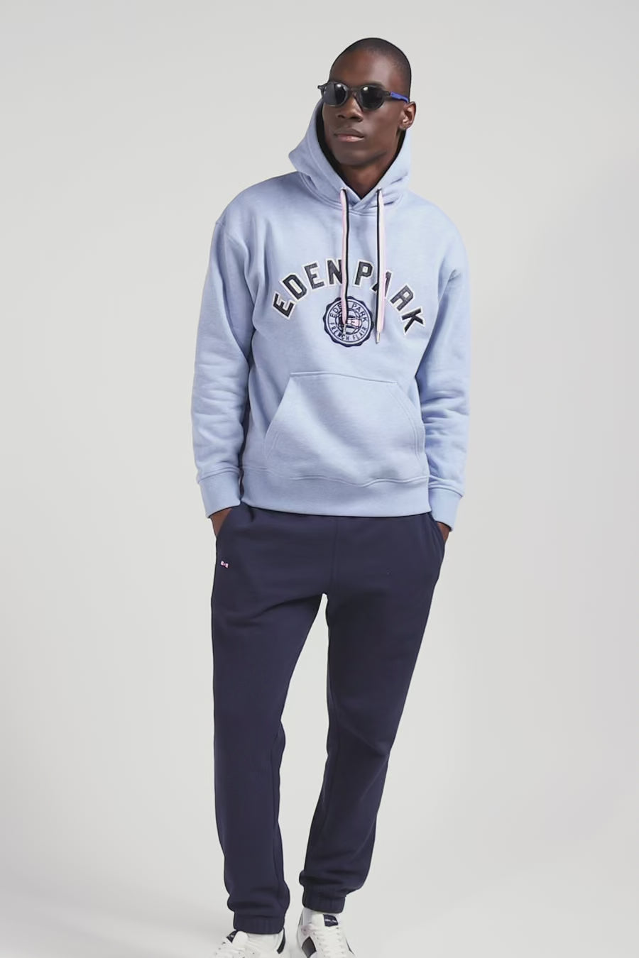 Sky blue pullover on sale