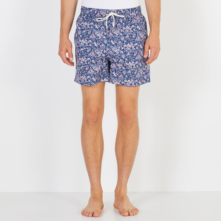 Short de bain imprimé exclusif fleurs
