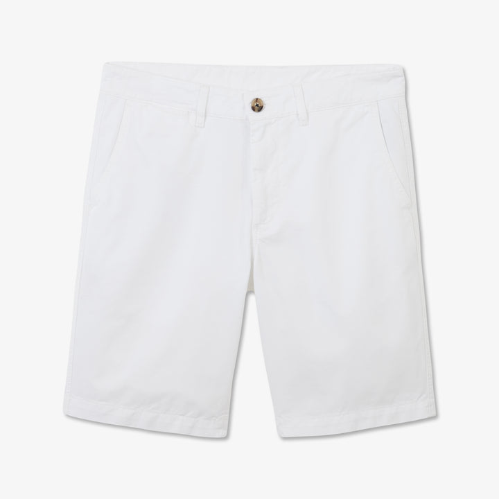 Bermuda chino blanc