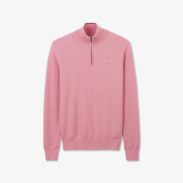 EDEN PARK Sweatshirt zippé tricolore mélangé bleu - H24MAISW0021 , Sweat pour Homme EDEN PARK Sweatshirt zippé tricolore mélangé bleu - H24MAISW0021 , Sweat pour Homme