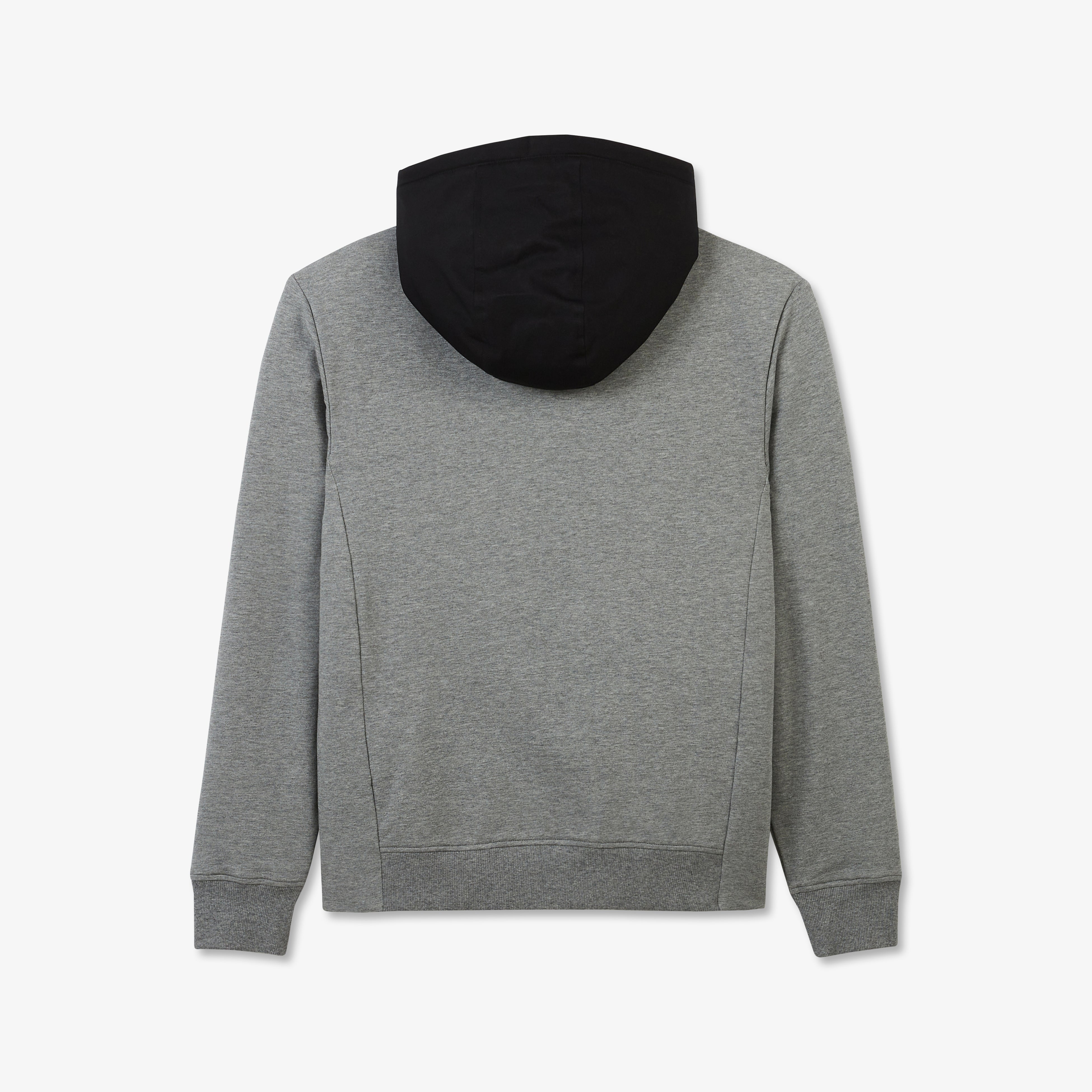 スウェット color-block ジップ付き で フード