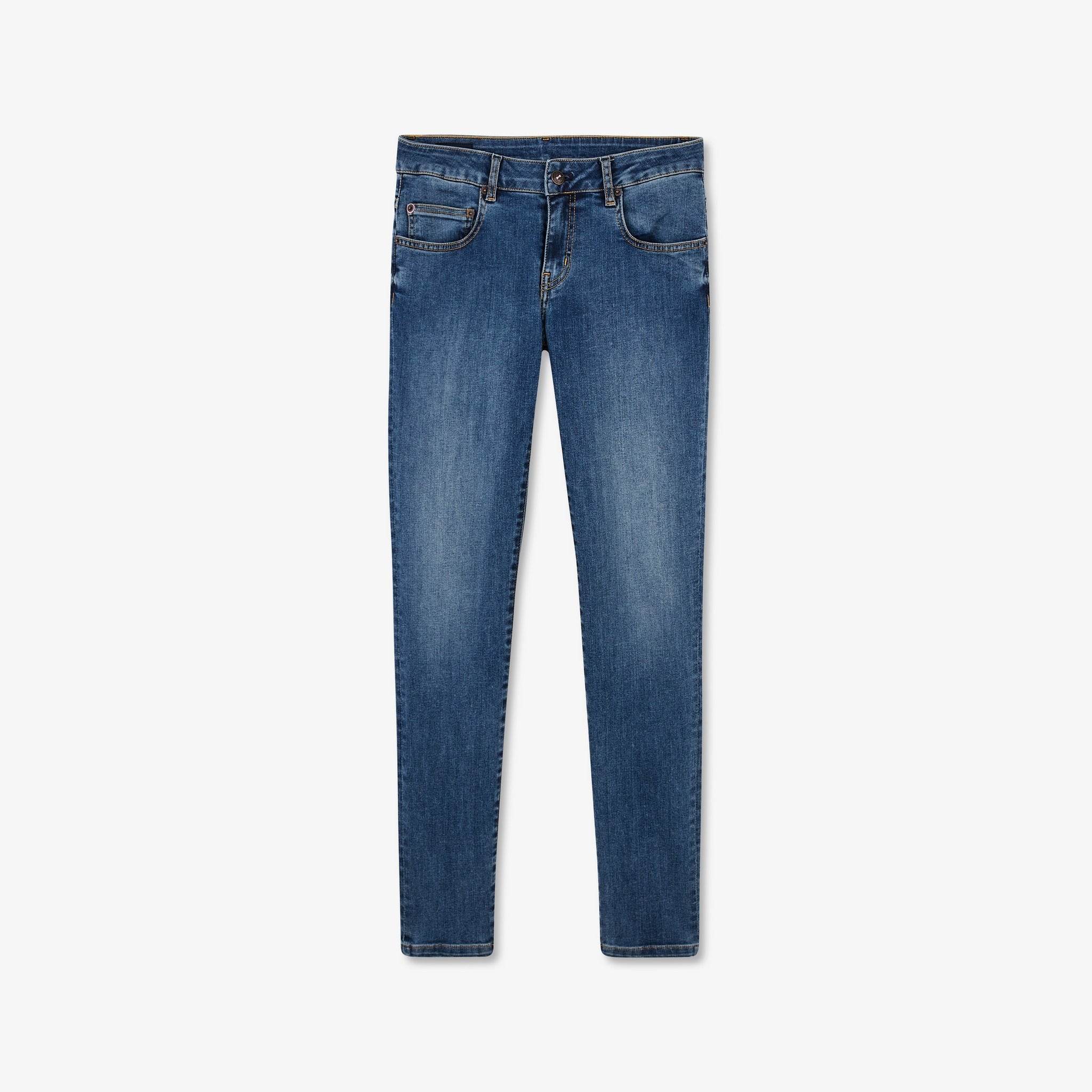 vaqueros slim azul