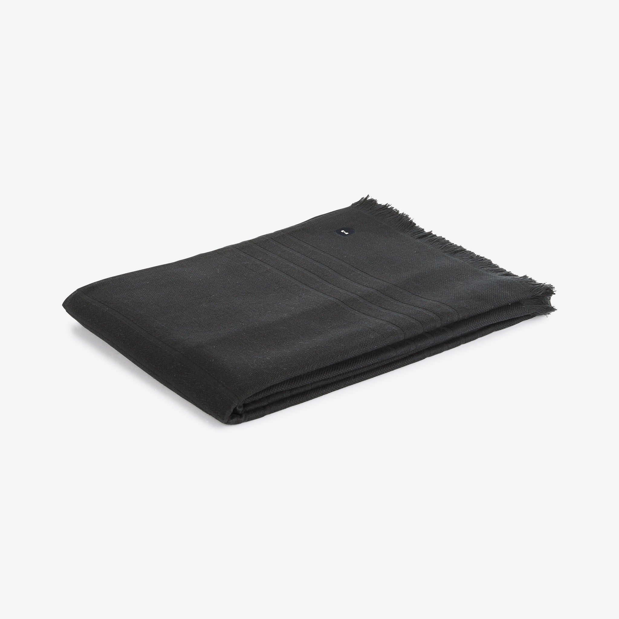 Fouta uni bleu foncé