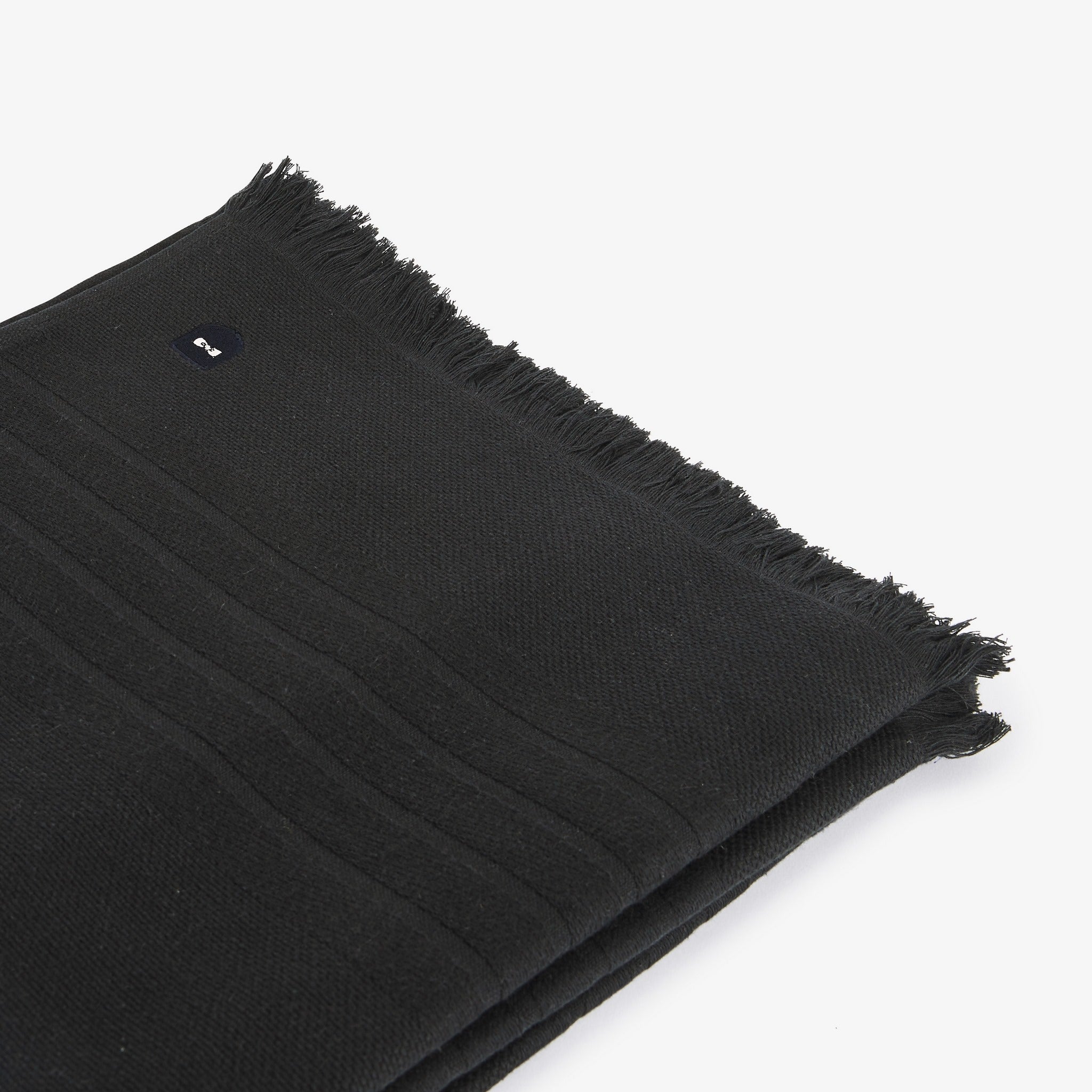 Fouta uni bleu foncé