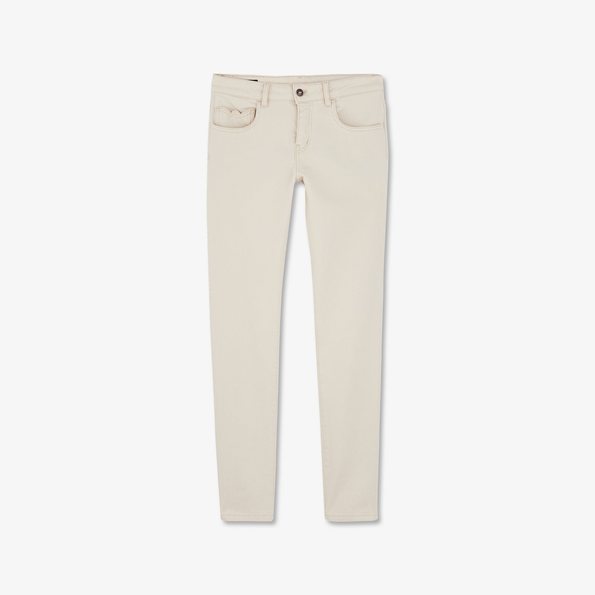Pantalon blanc en coton
