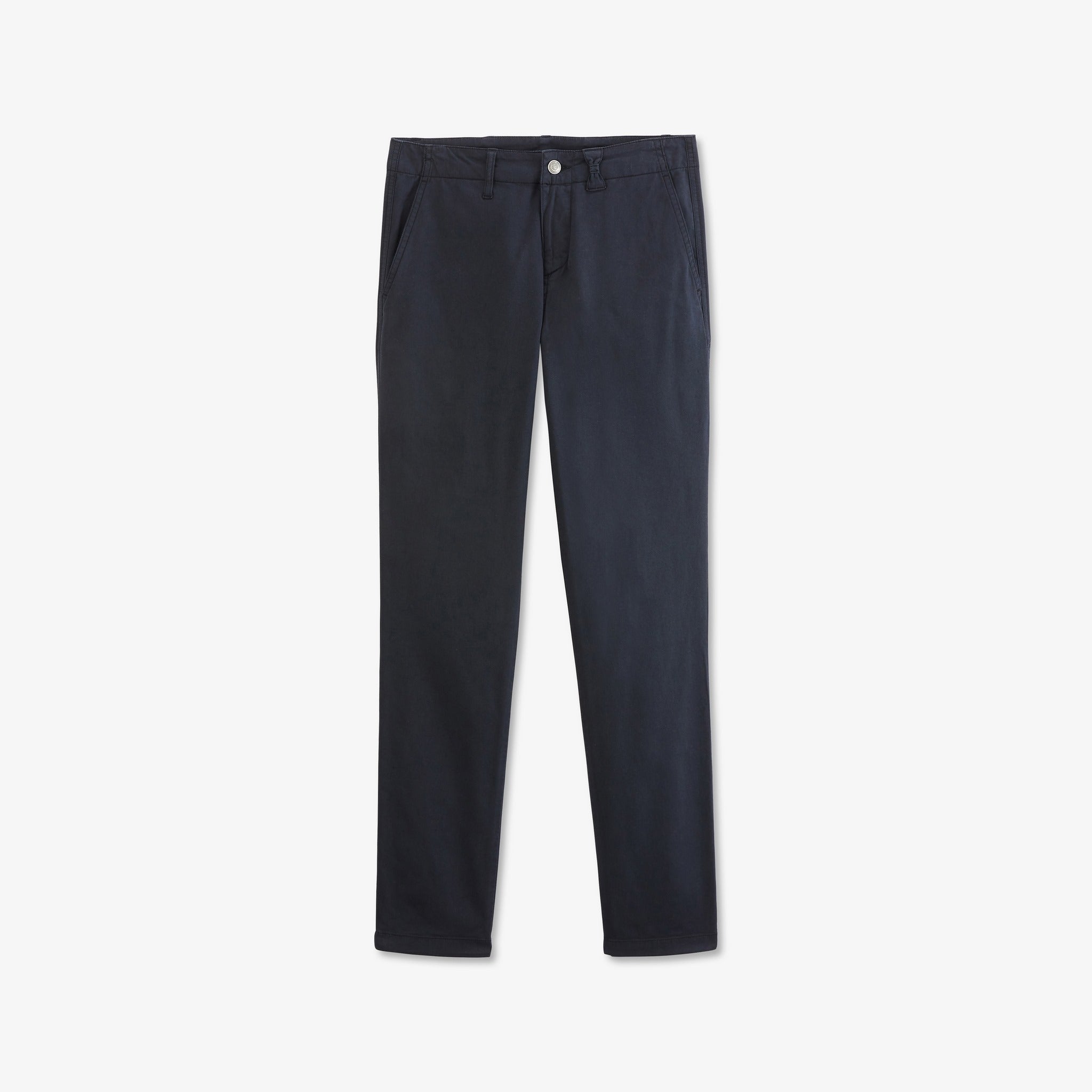 Pantalon bleu marine en coton
