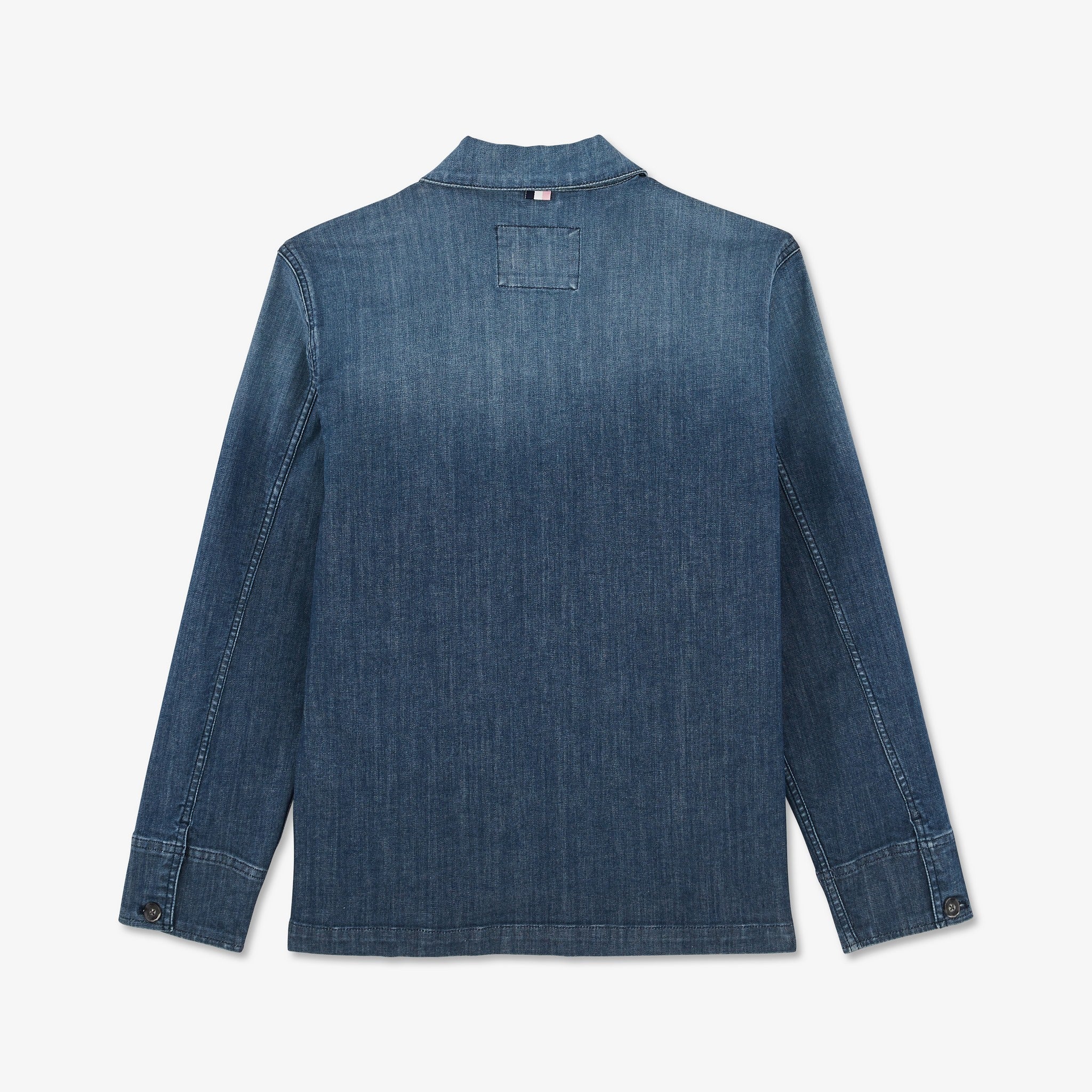 Surchemise blue in cotton