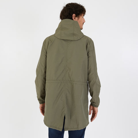 Parka mi-longue kaki - Image 2