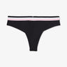Dark blue thong with contrasting band