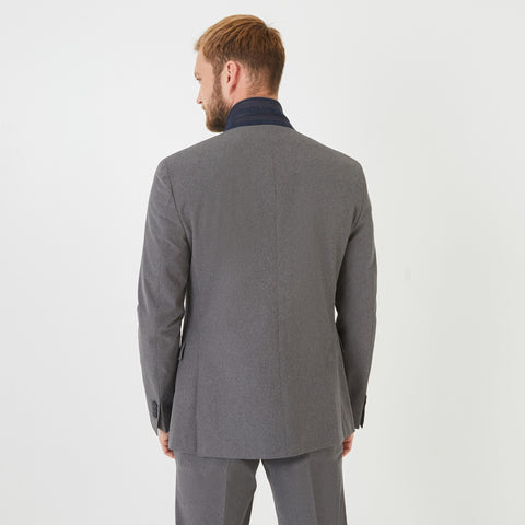 Blazer gris chiné - Image 2