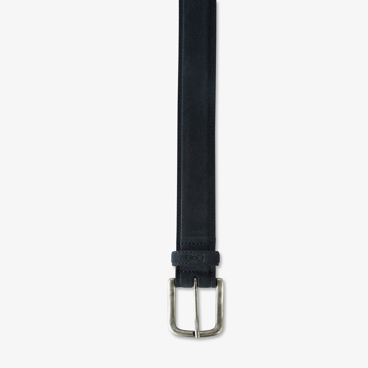 Ceinture bleu foncé en cuir