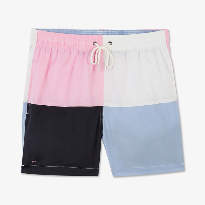 Short de bain color-block