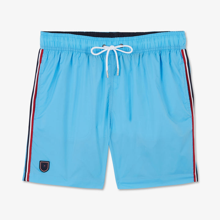 Short de bain bleu clair