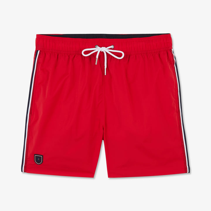 Short de bain rouge