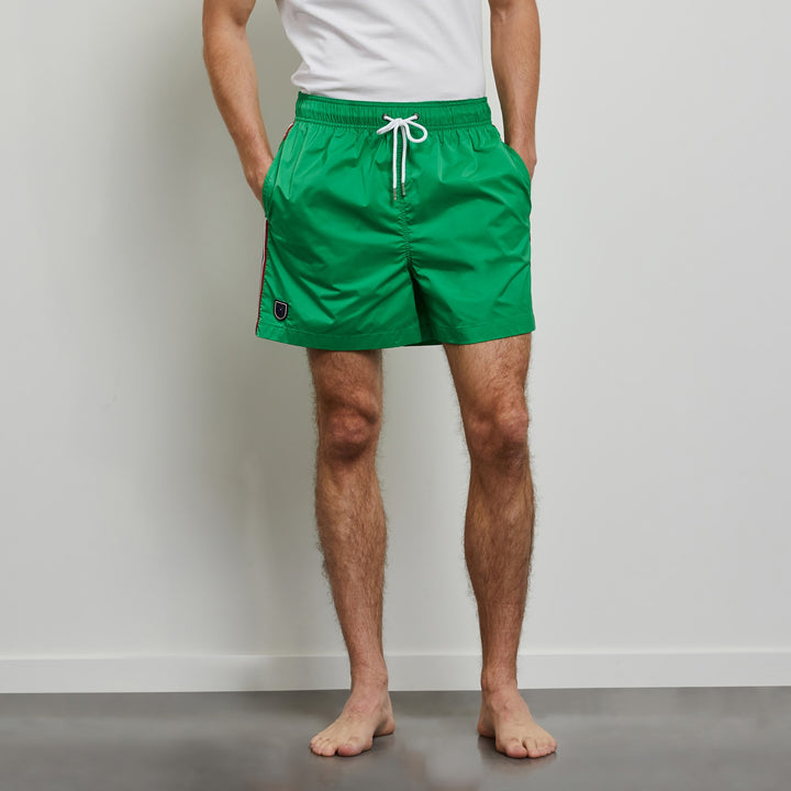 Short de bain vert