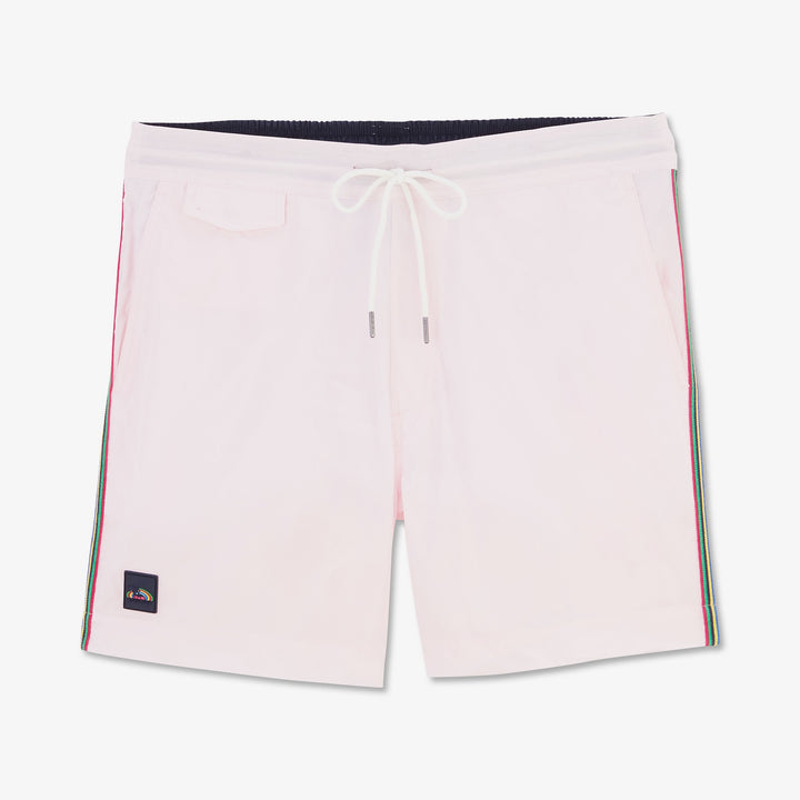 Short de bain rose