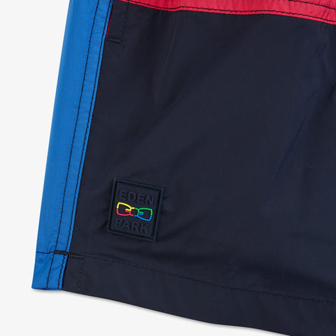 Short de bain color-block multicolore - Image 3
