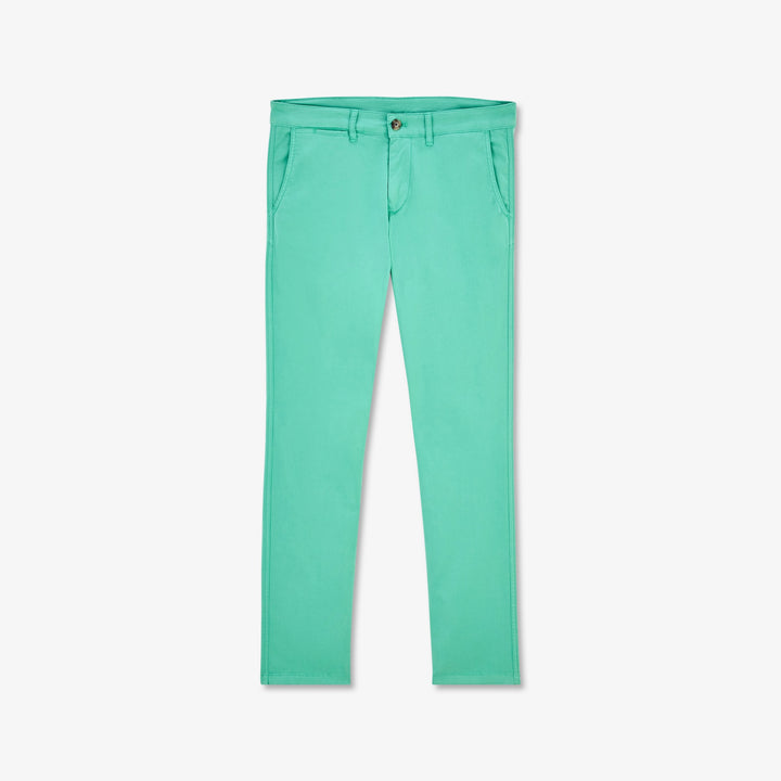 Pantalon chino vert
