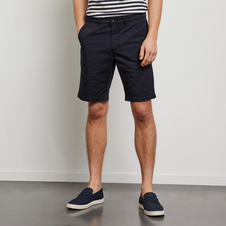 Bermuda chino bleu marine