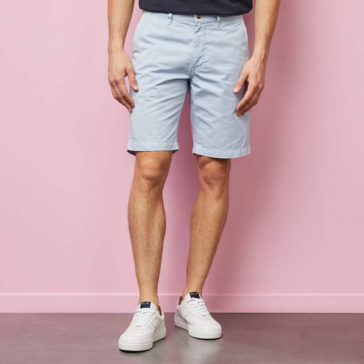 Bermuda chino gris clair