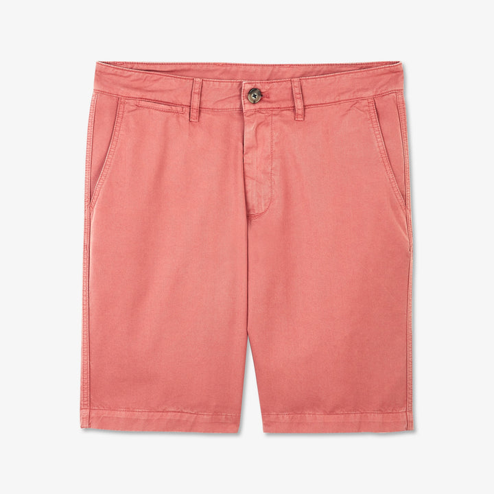 Bermuda chino rouge pâle