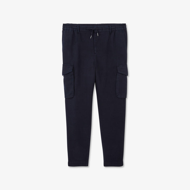 Pantalon cargo bleu marine