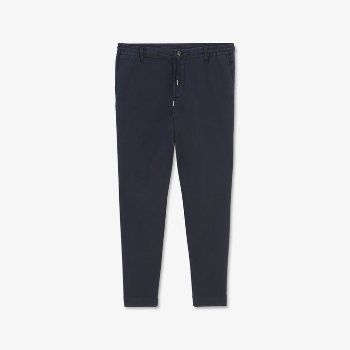 Pantalon droit bleu foncé stretch