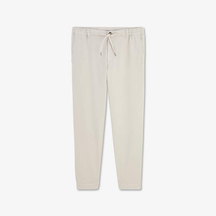 Pantalon droit gris stretch