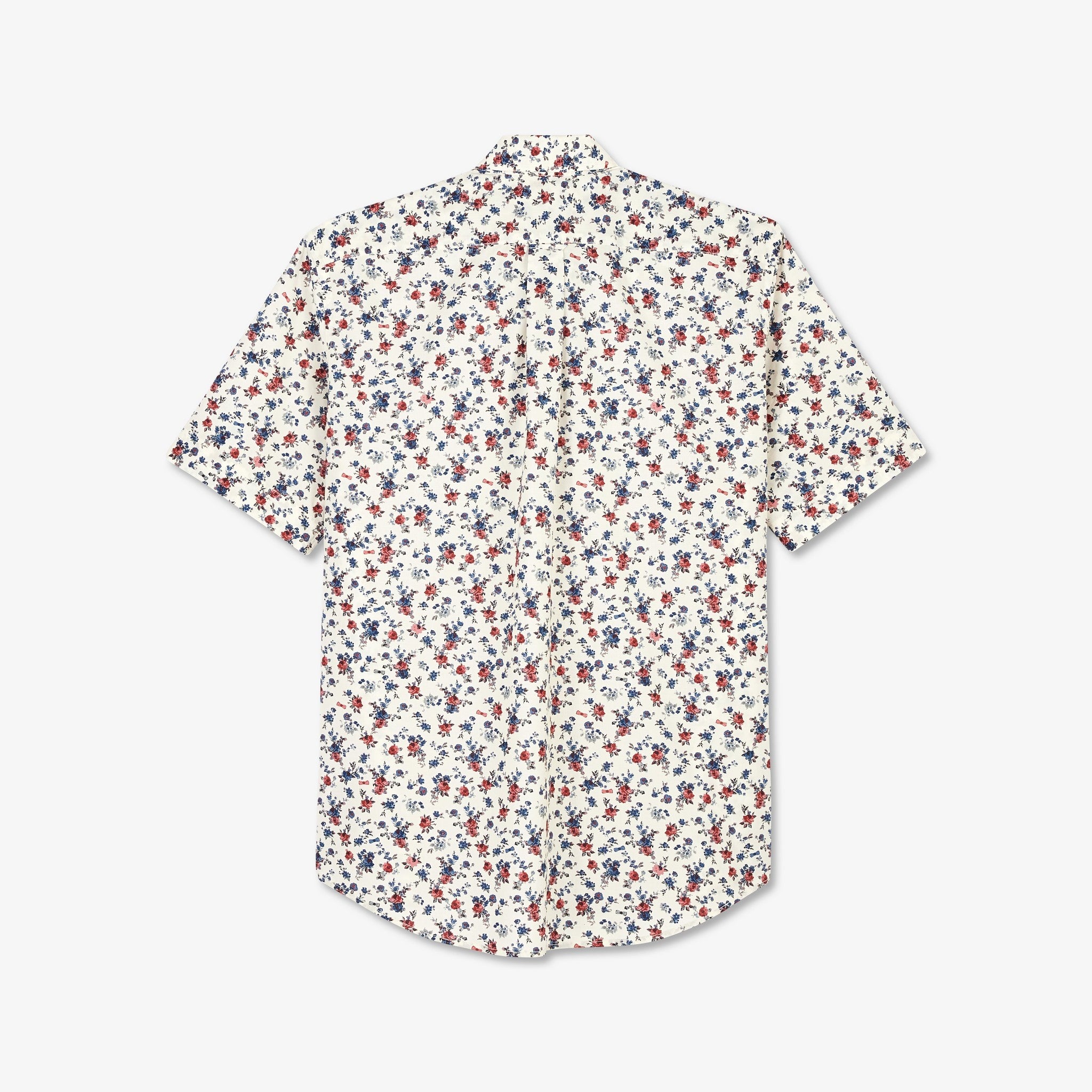 Chemisette en coton Pima imprimée exclusif fleuri