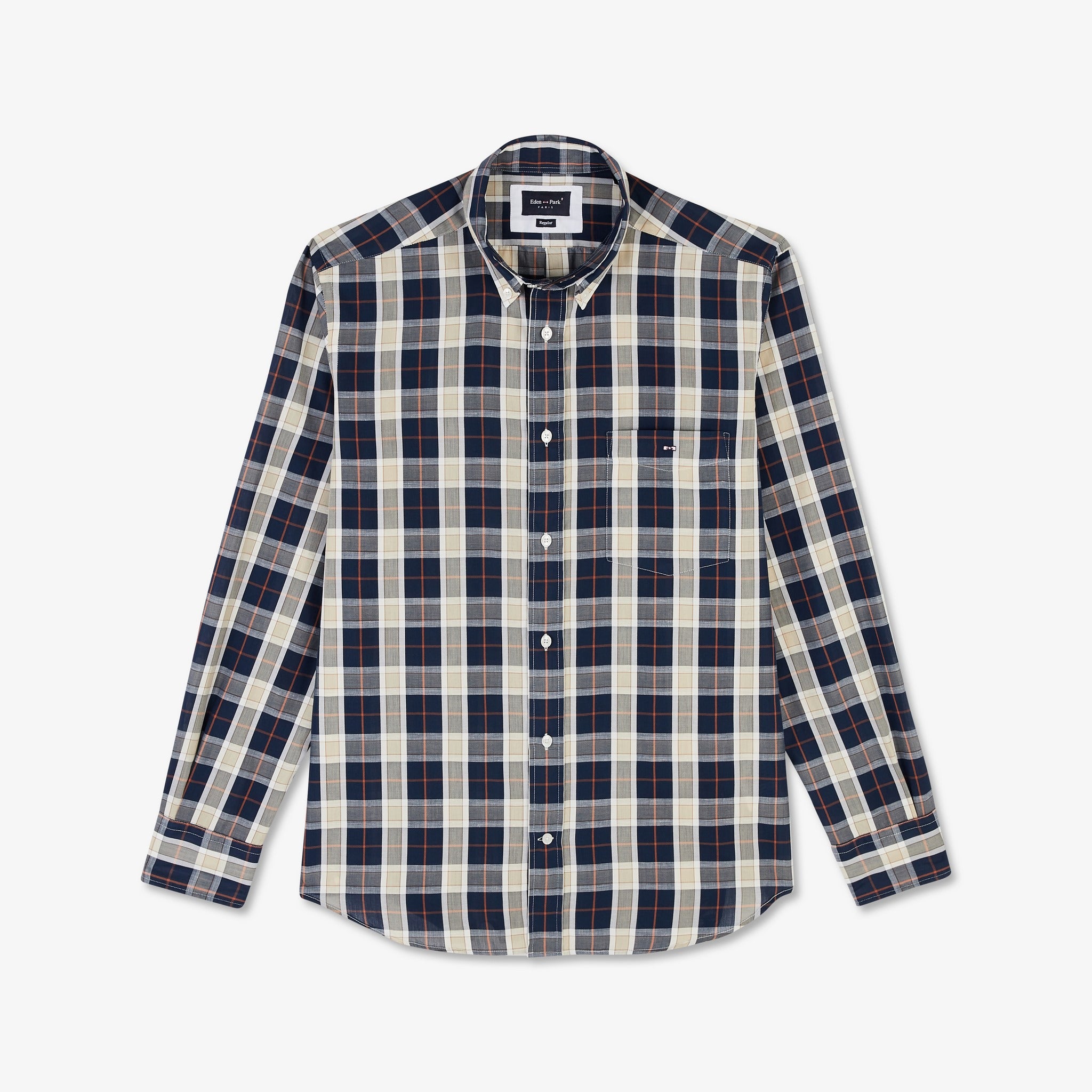 Chemise en flanelle à carreaux Eddie Bauer - Grande pour homme