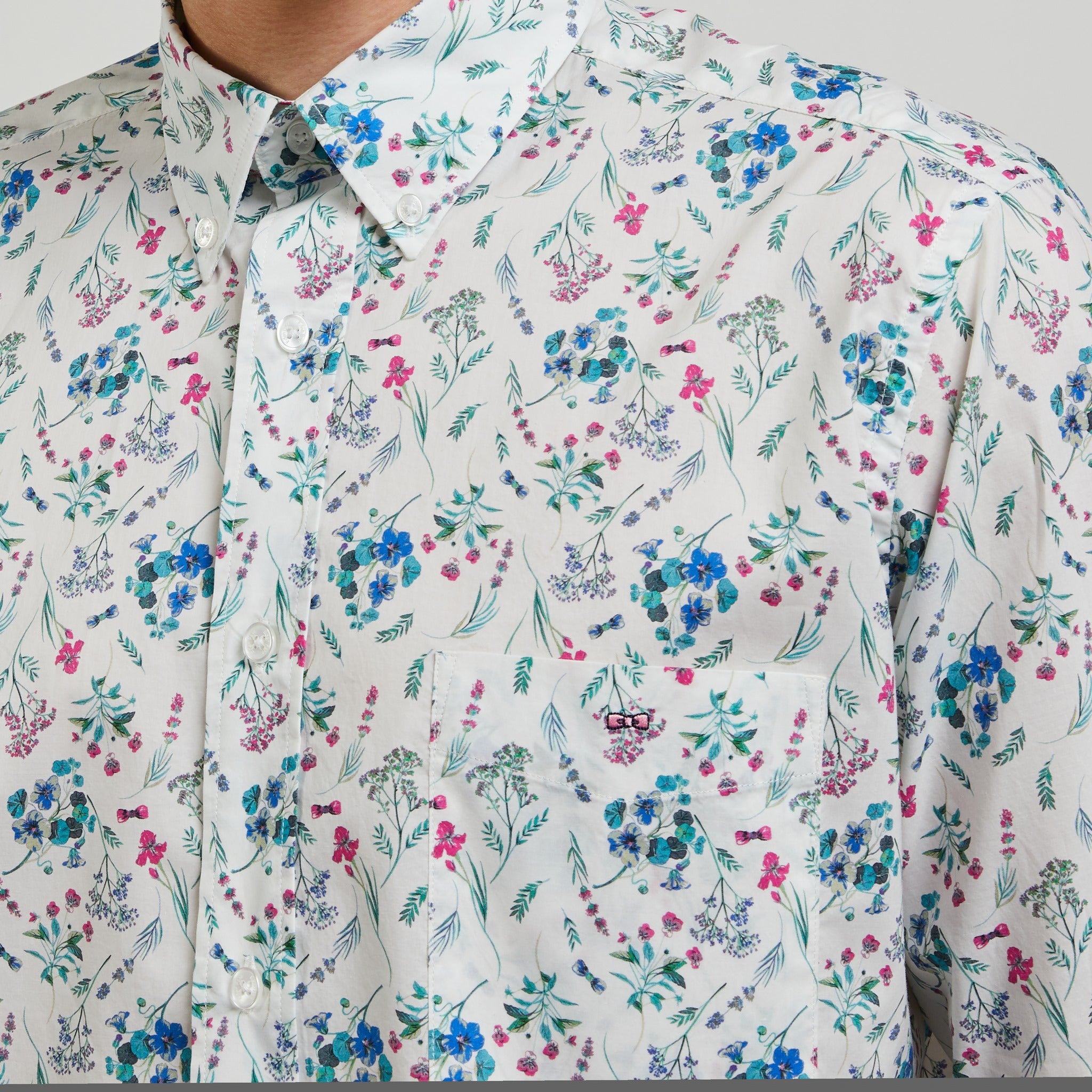 Chemise imprimée fleuri