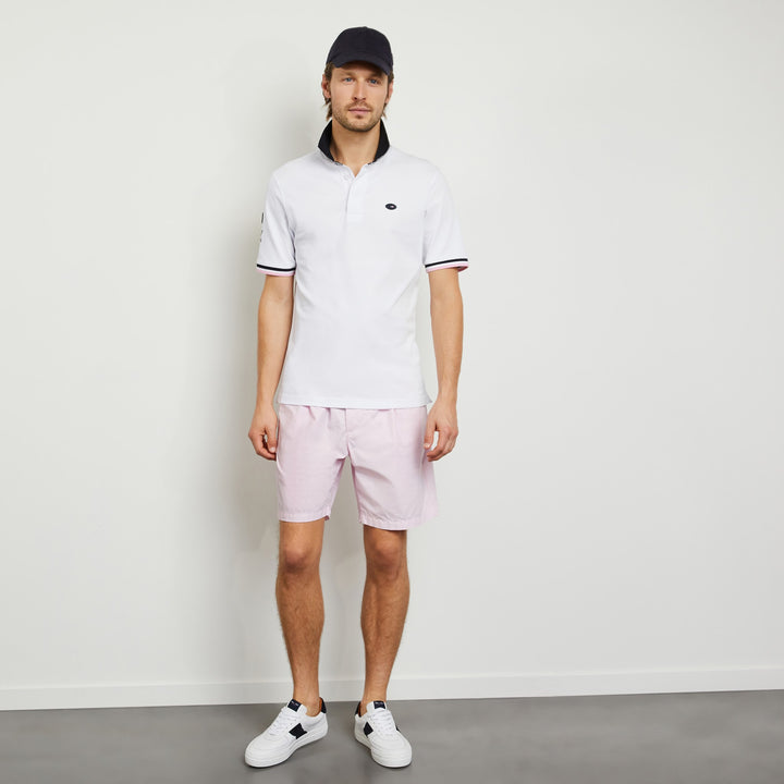 Maillot blanc à logo n° 10