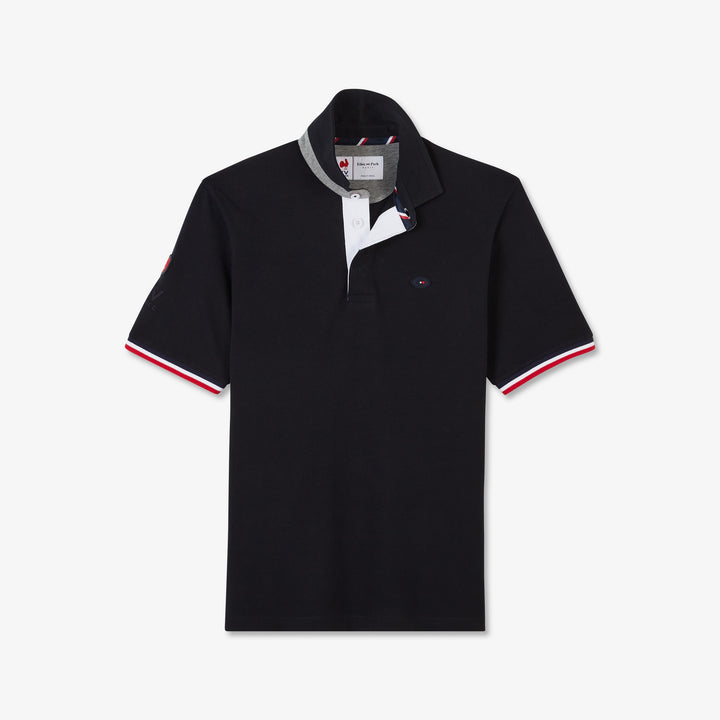 Maillot bleu foncé à logo n° 10
