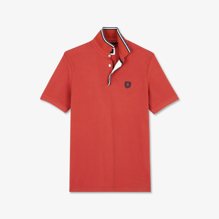 Polo manches courtes orange