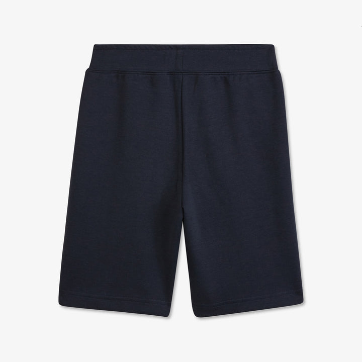 Short bleu foncé en molleton