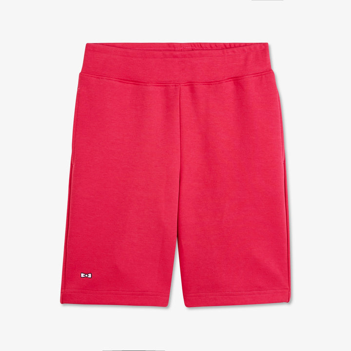 Short rouge en molleton