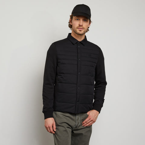Sweat zippé bimatière - Image 1
