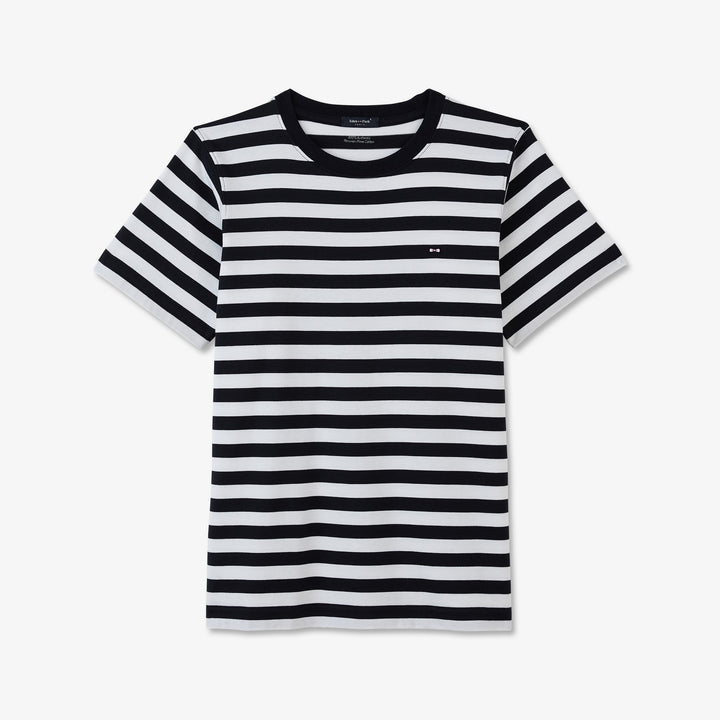 T-shirt rayé à manches courtes