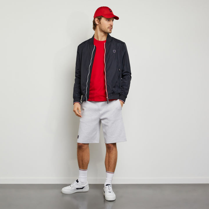 Blouson bleu marine déperlant