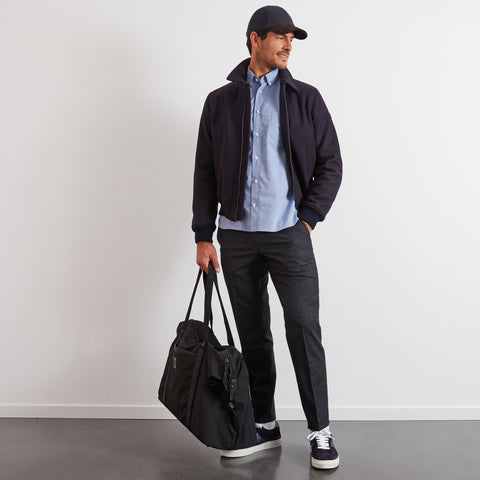 Chemise en coton bleu - Image 3