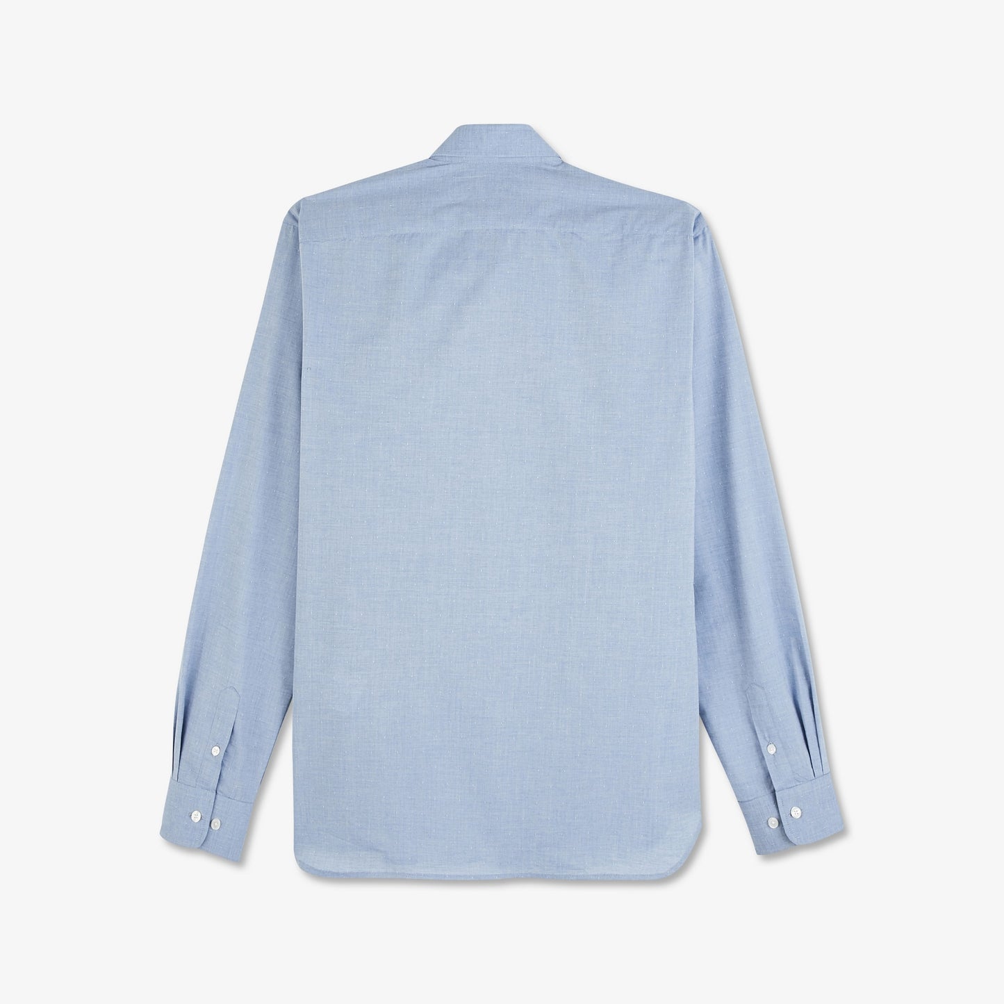 Chemise en coton bleu