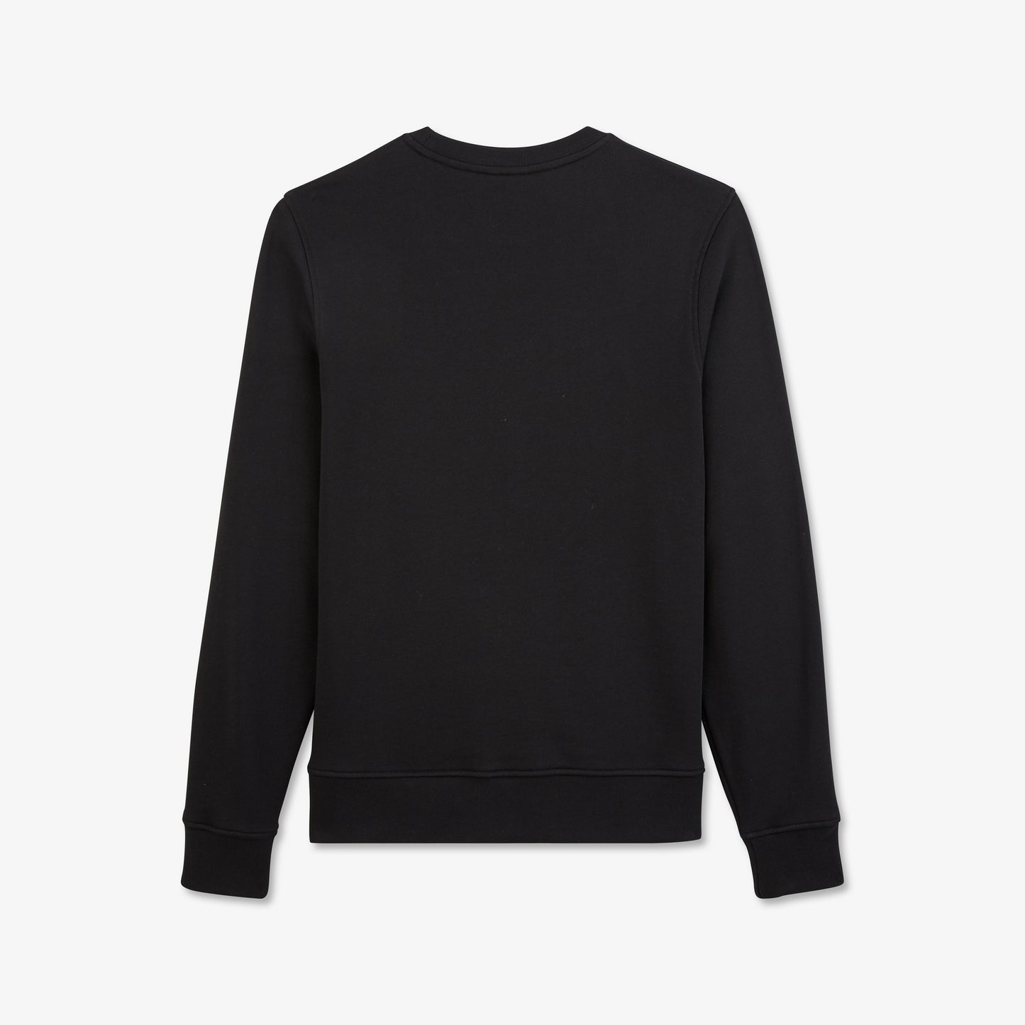 Sweat col rond uni noir