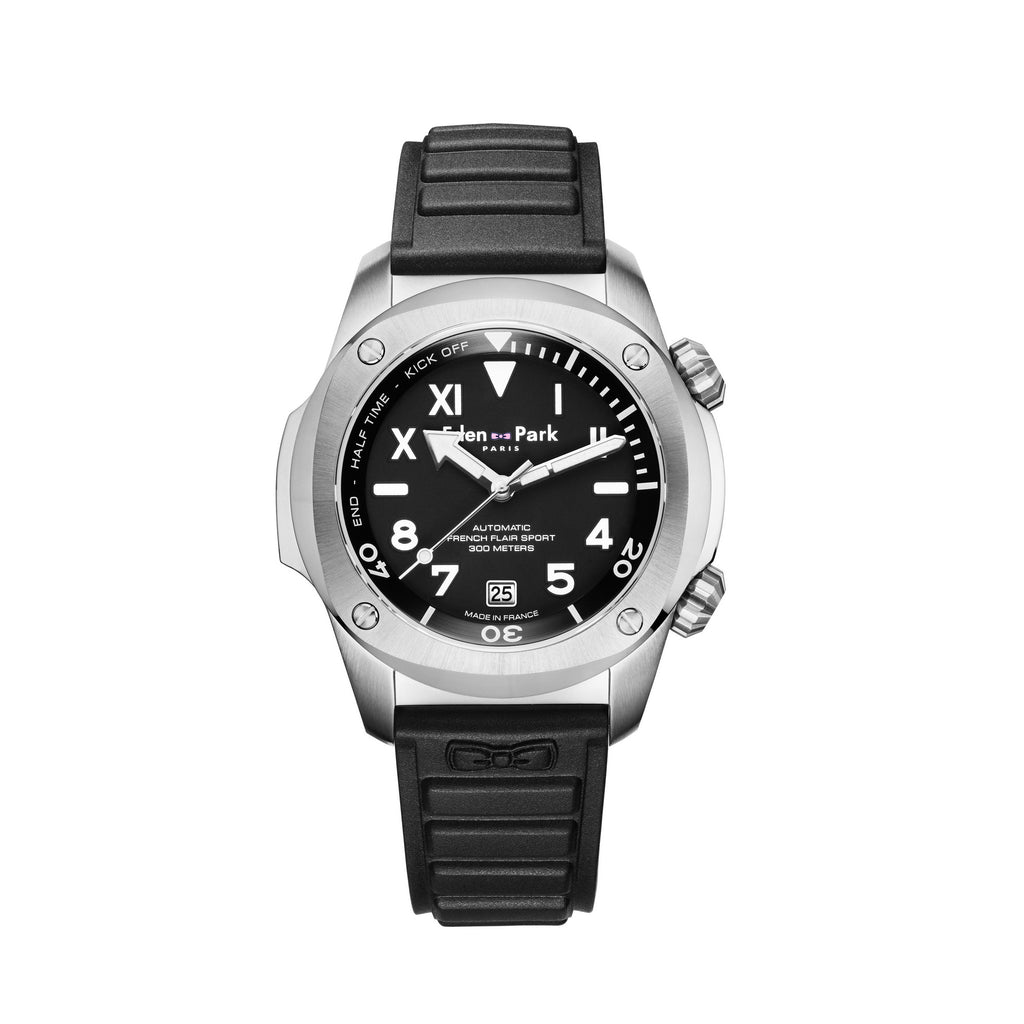 Montre automatique diver noir French Flair sport