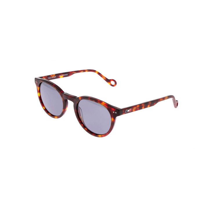 Lunettes de soleil rondes motifs écailles